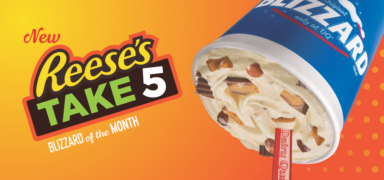 Reese's Take 5 Blizzard of the Month