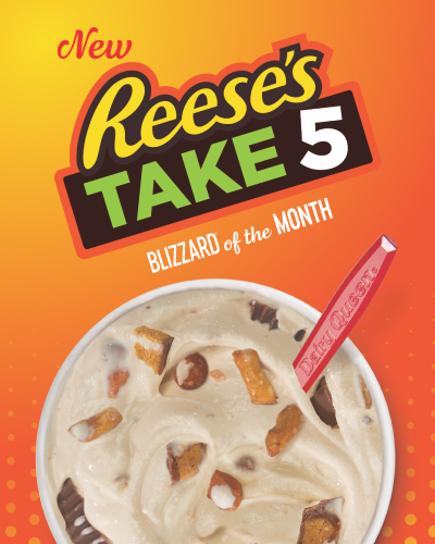 Reece's Take 5 Blizzard of the Month