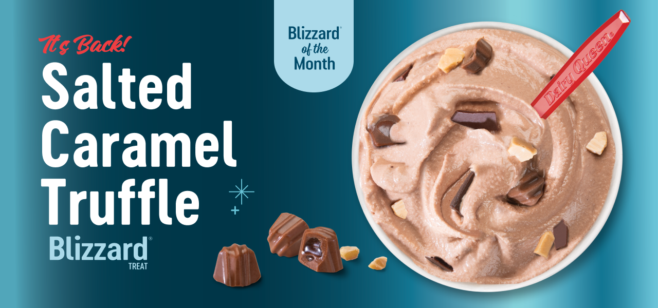 Cinnamon Roll and Pumpkin Pie Blizzard of the Month