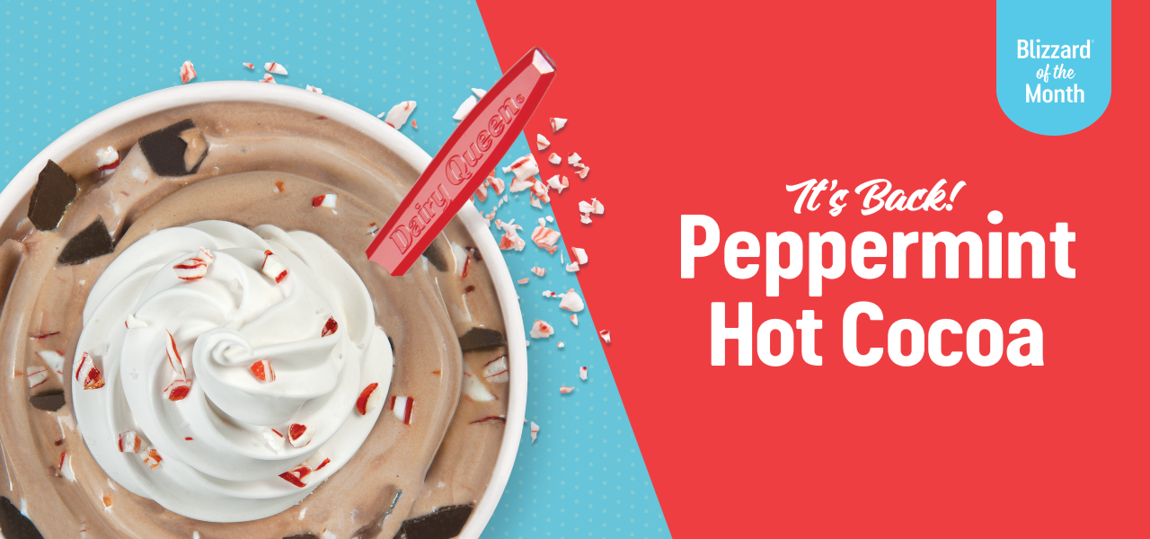 Cinnamon Roll and Pumpkin Pie Blizzard of the Month