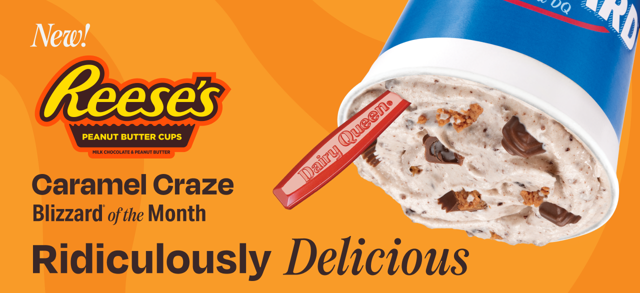 Cinnamon Roll and Pumpkin Pie Blizzard of the Month