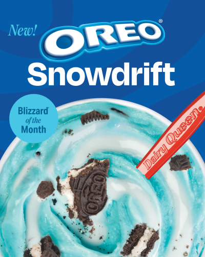 NEW! Oreo Snowdrift