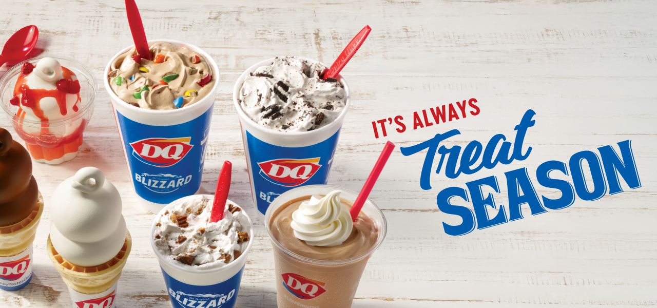 Cinnamon Roll and Pumpkin Pie Blizzard of the Month